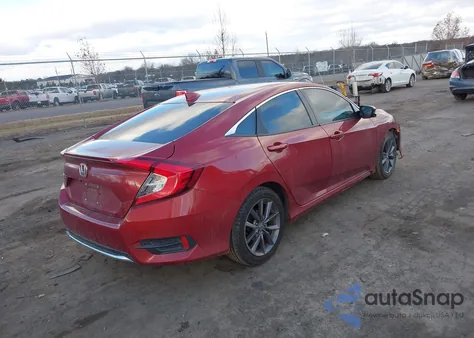 2020 Honda Civic Ex-L z USA, uszkodzony, nr VIN 19XFC1F78LE012341